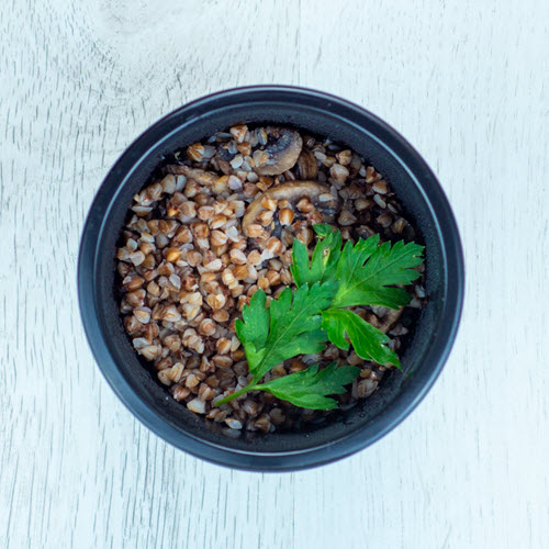 П/П Гречка с шампиньонами 200г 177 ккал